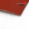 Silicone rivestito di fibra di vetro di tessuto rosso di qualità superiore per la protezione della saldatura