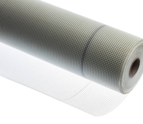 Rete in fibra di vetro Leno intrecciata da 4*4mm 5*5mm resistente per pareti di edifici