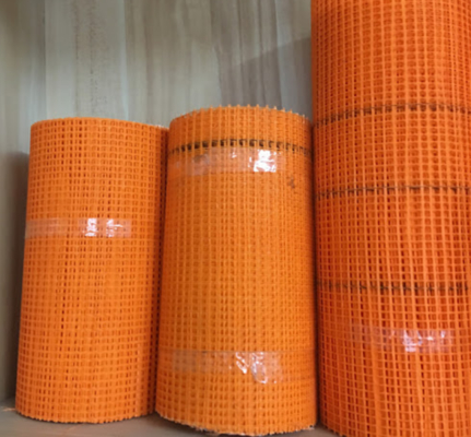 Rete in fibra di vetro Leno intrecciata da 4*4mm 5*5mm resistente per pareti di edifici