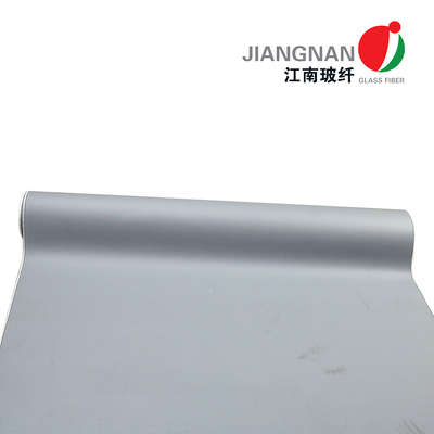 Grey Silicone Fiberglass Cloth Silicone ha ricoperto il panno della vetroresina di migliore resistenza all'abrasione