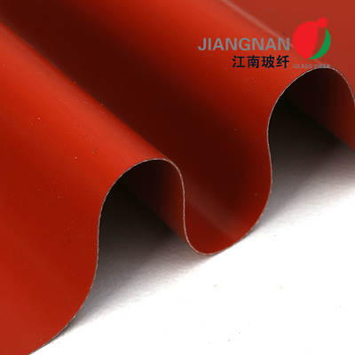 Silicone rivestito di fibra di vetro di tessuto rosso di qualità superiore per la protezione della saldatura