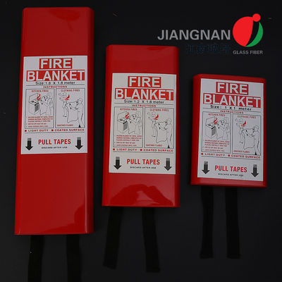430gsm 1m*1m ha inscatolato l'estinzione della coperta del fuoco del panno della vetroresina di emergenza con AS/NZS3504 ha approvato