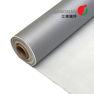 15 Oz un tessuto di gomma ricoprente della vetroresina del silicone del silicone laterale per i rivestimenti dell'isolamento